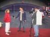 Белорусское телевидение берёт интервью у участницы
